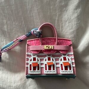 Mini handbag bag charm